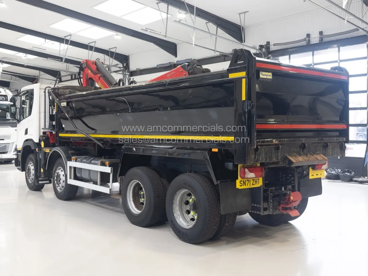 2021 SCANIA P410 XT TIPPER GRAB - Image 4