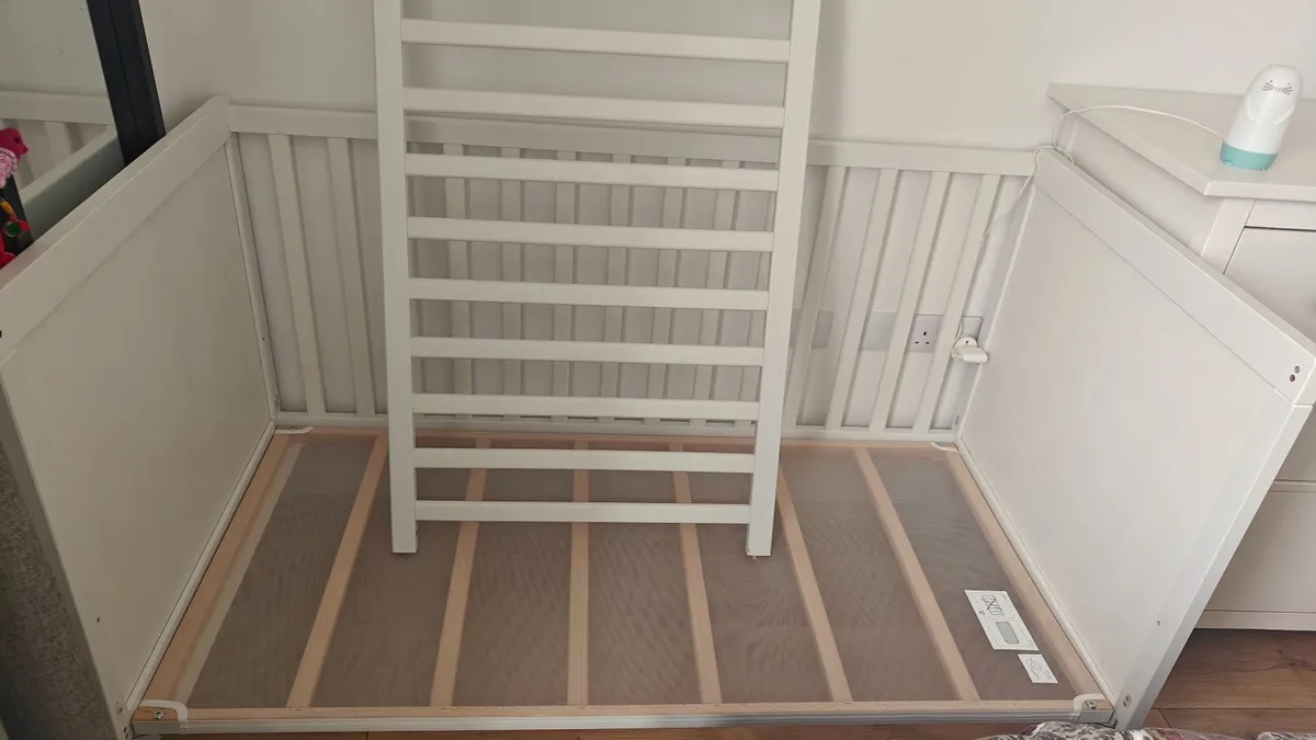 IKEA SUNDVIK cot, white, 70x140 bed - Image 4