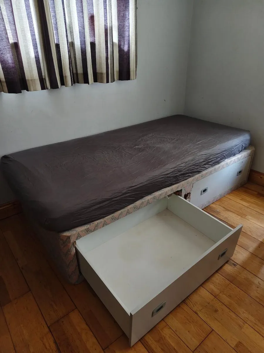 FREE TO TAKE AWAY:  Single Bed + Storage - Image 2