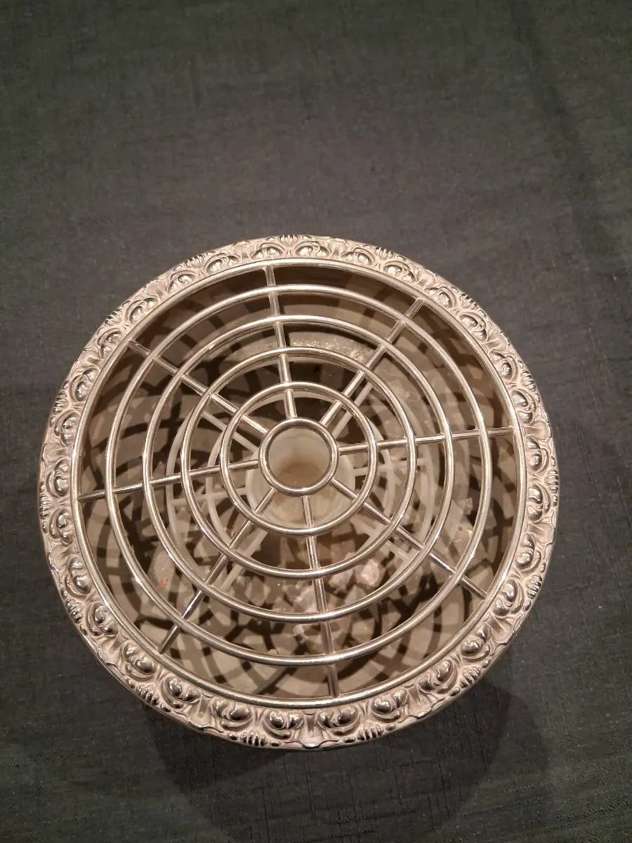 Silver Plated Large Rose Bowl - Image 2