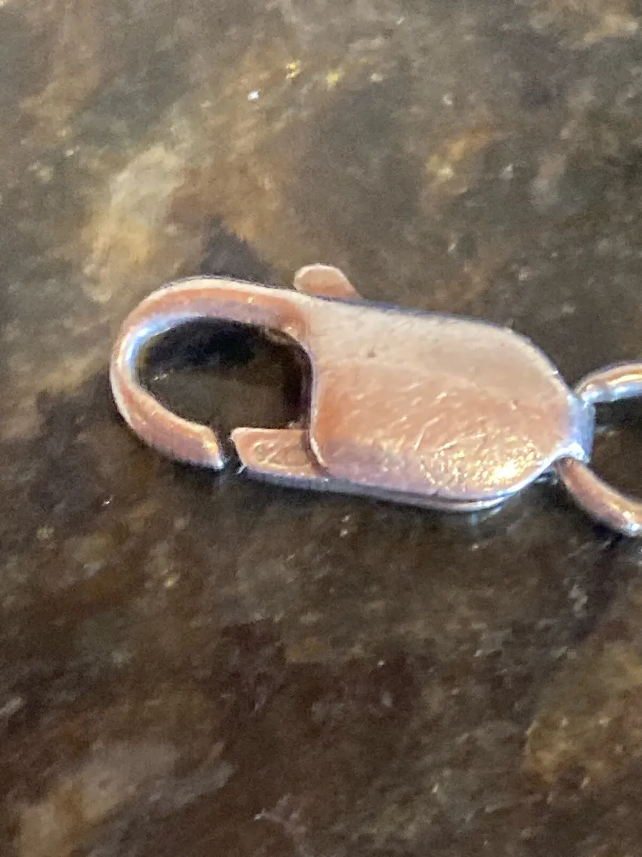 Sterling Silver heavy bracelet - Image 3