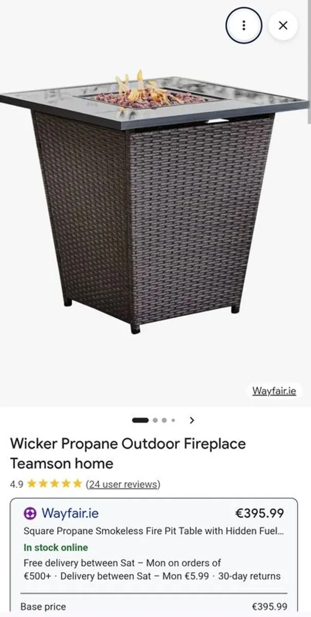 Gas Fire Pit - Image 1