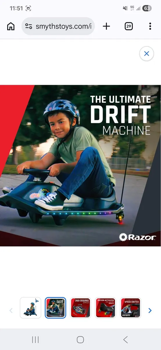 RAZOR DRIFT CRAZY CART - Image 4