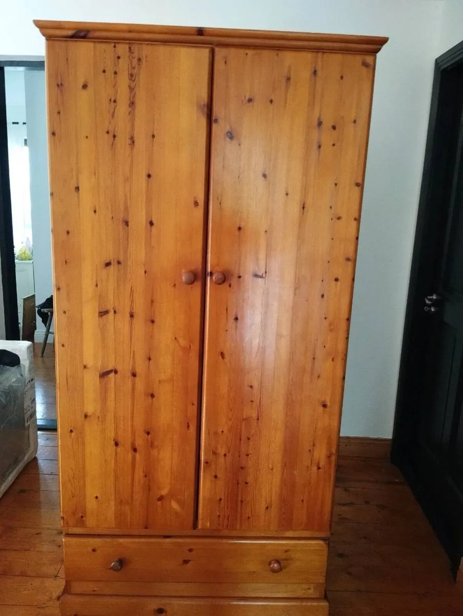 Pine wardrobe - Image 1
