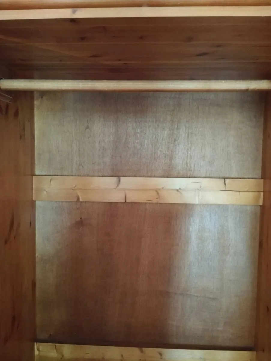 Pine wardrobe - Image 2