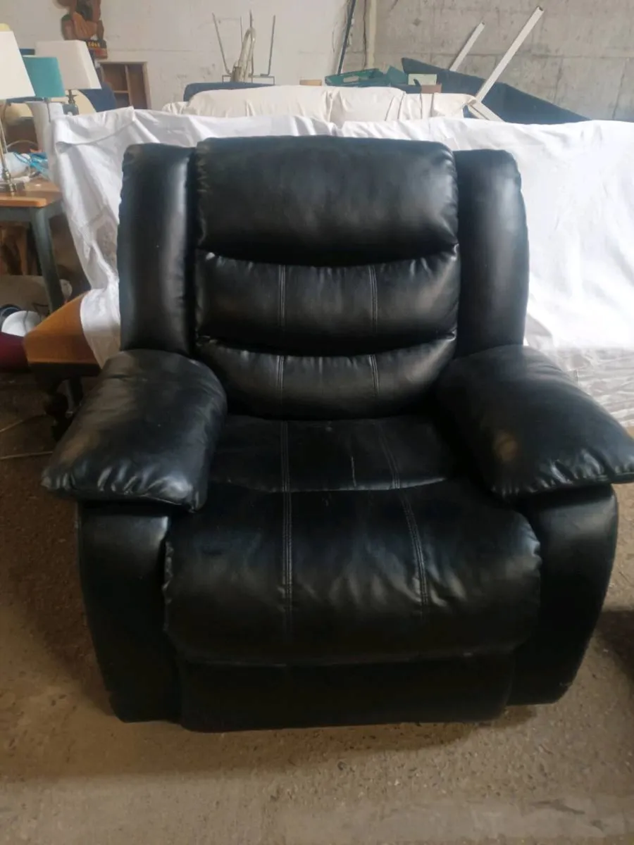 Leather Recliner Armchair - Image 2