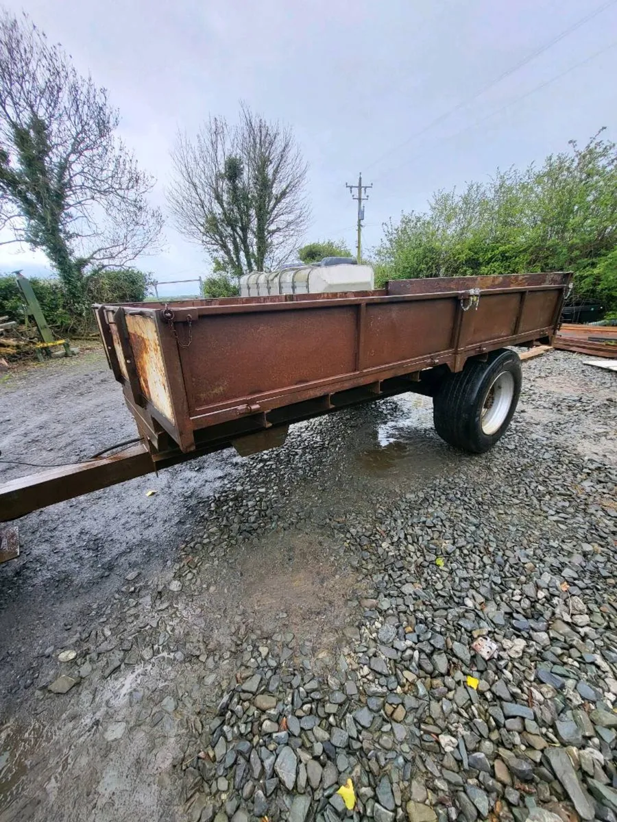 12x7 tipping trailer - Image 1