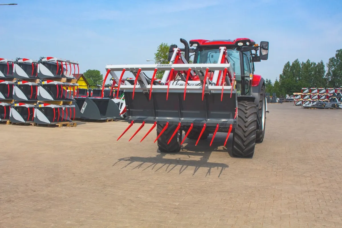 Manure grab with forged teeth - Crocodile grab - Image 3