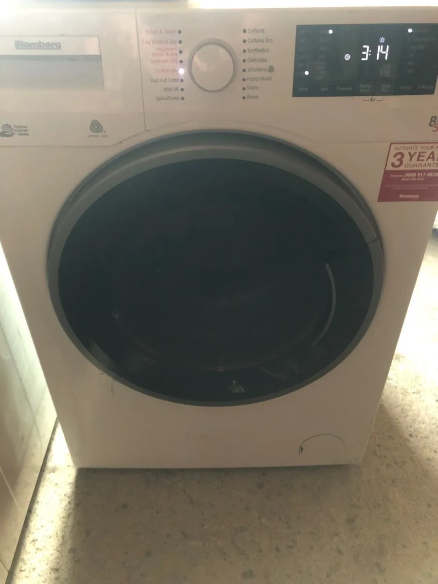 Blomberg washer dryer 8kg