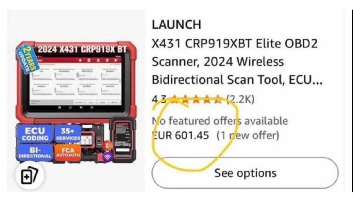 Launch  Diagnostic Tool DBSCar VII VCI NEW - Image 2
