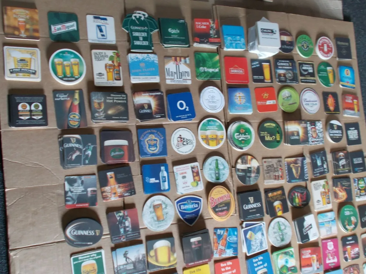 Job Lot of c.900 Beer Mats **New** - Image 2