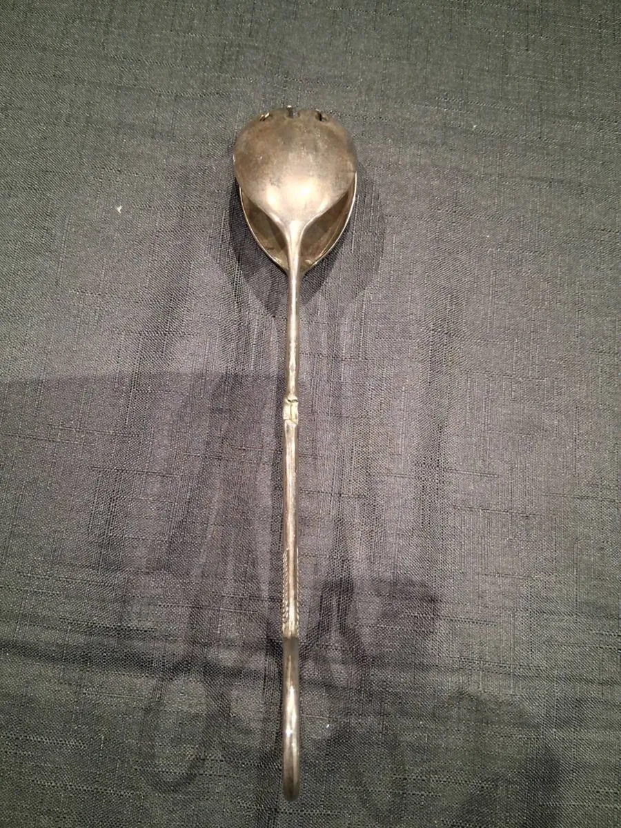 Silver Plated Serving Spoons - Image 1