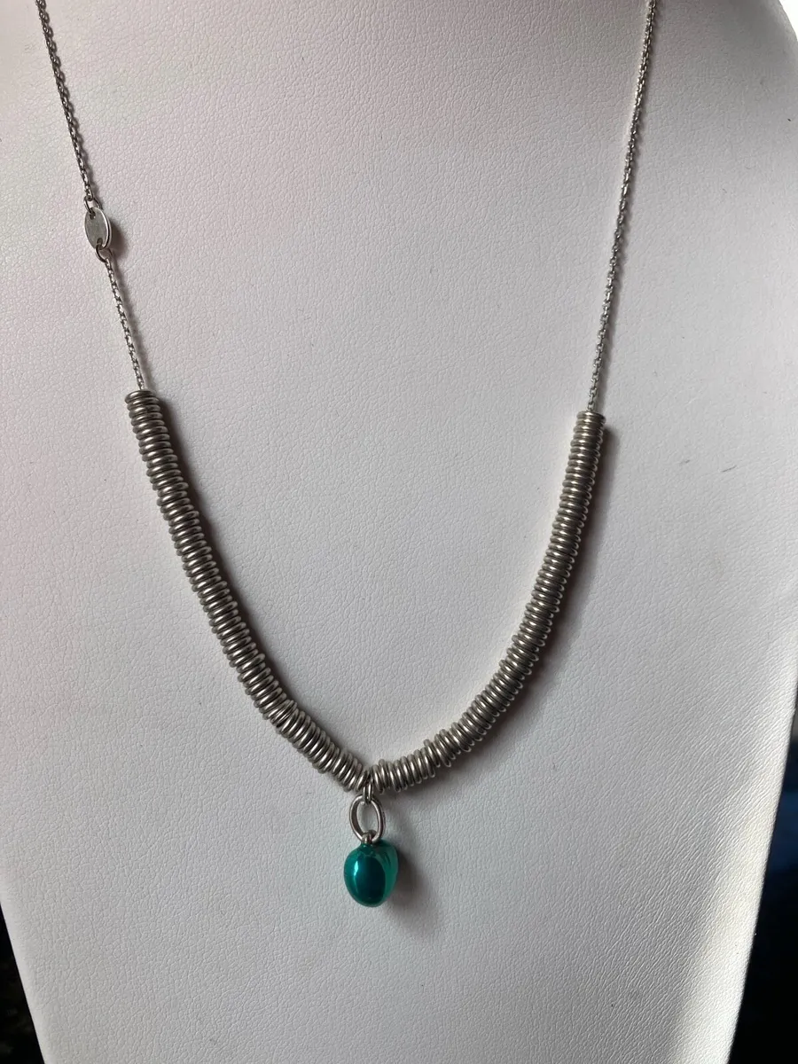 Sterling Silver links of London pendant & chain - Image 2