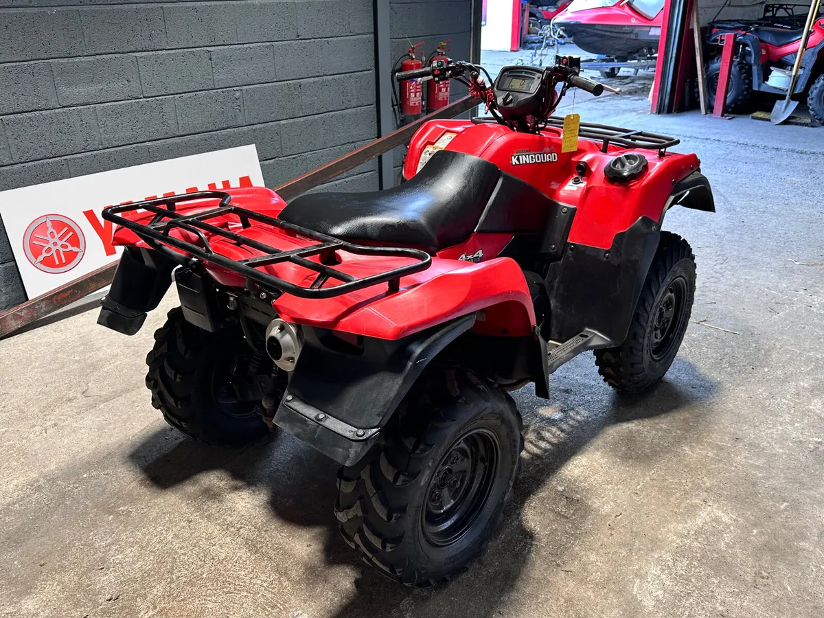 Suzuki Kingquad 500 with Power Steering - Image 4