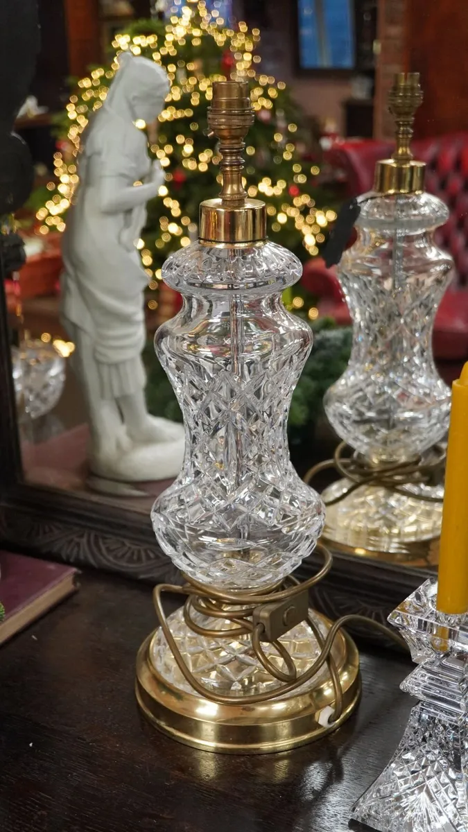 Vintage Waterford Crystal Table Lamp - Image 1