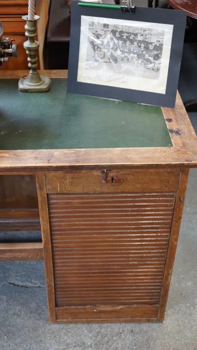 Vintage Teachers Desk - Image 4