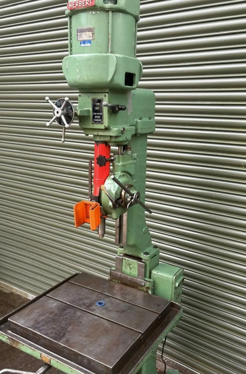 Herbert single spindle pedestal drill - Image 1