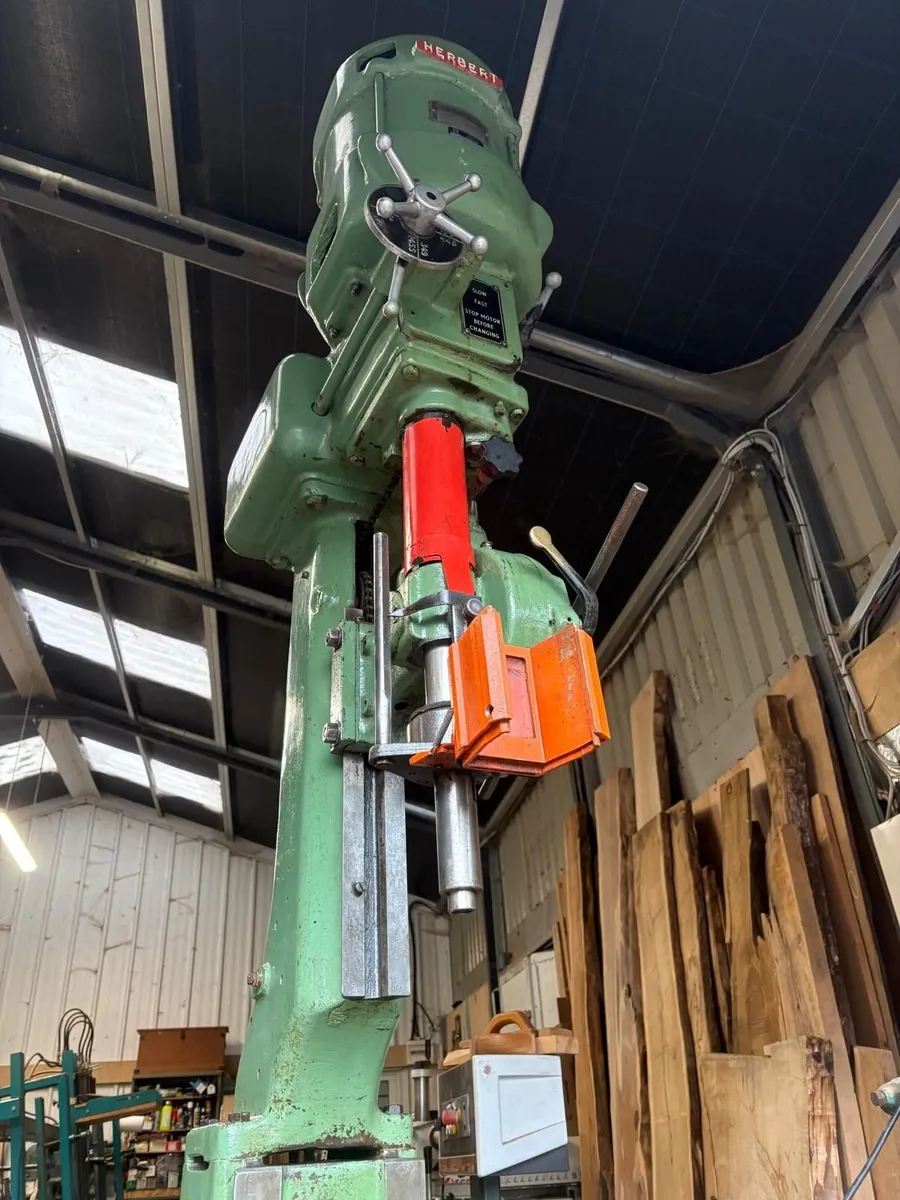 Herbert single spindle pedestal drill - Image 3