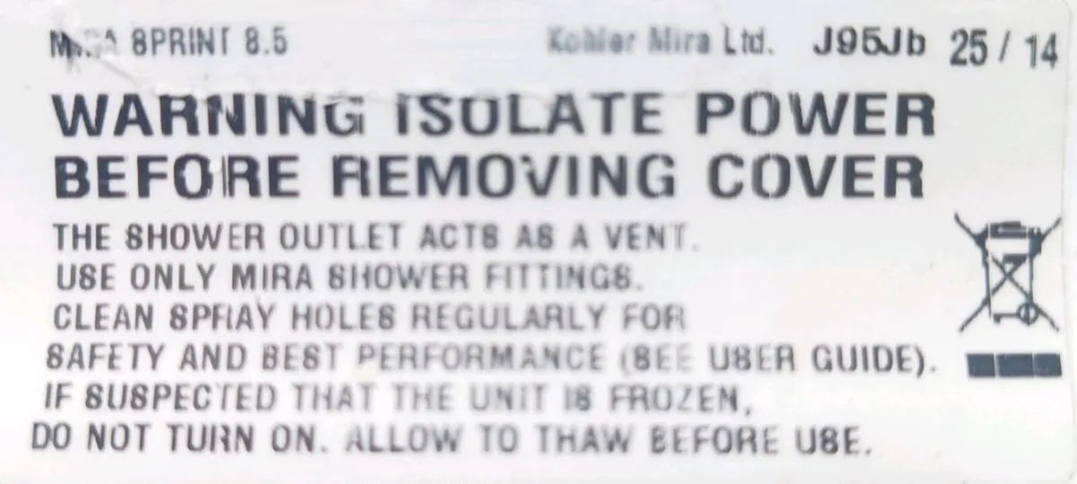 Electric shower - Image 4