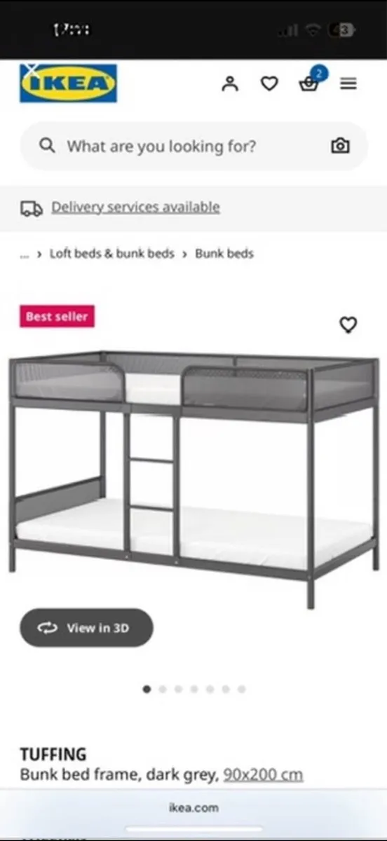 Steel bunk beds - Image 2