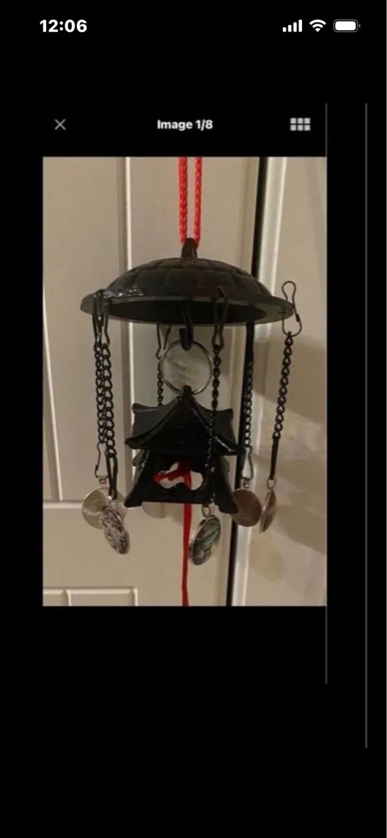 Vintage Japanese Metal Garden Ornament - Image 1