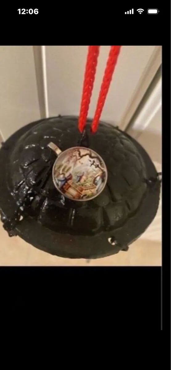 Vintage Japanese Metal Garden Ornament - Image 4