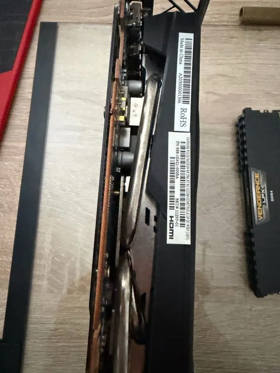 Ddr4 Ram, 5500xt Gpu, B450 Mother Board, White Nzxt Case - Image 3