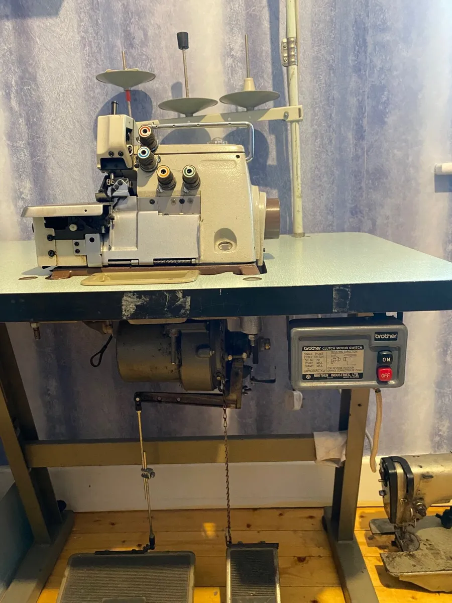 Industrial Brother Overlock Sewing Machine - Image 3