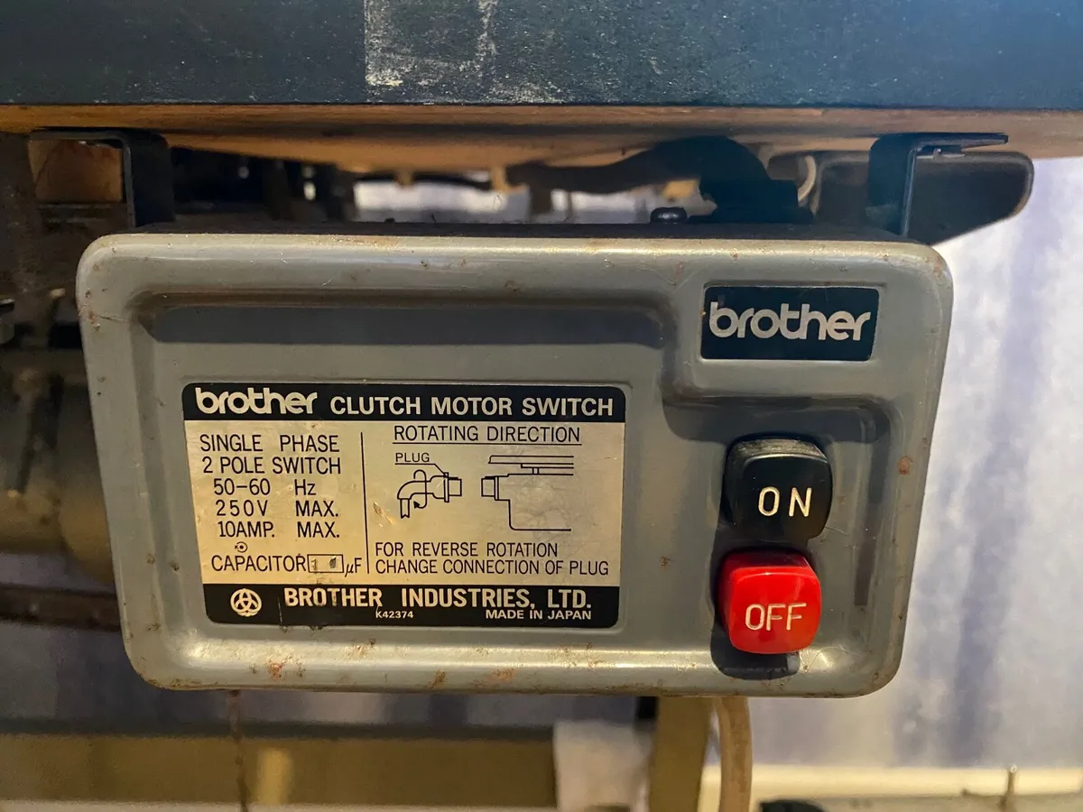 Industrial Brother Overlock Sewing Machine - Image 4