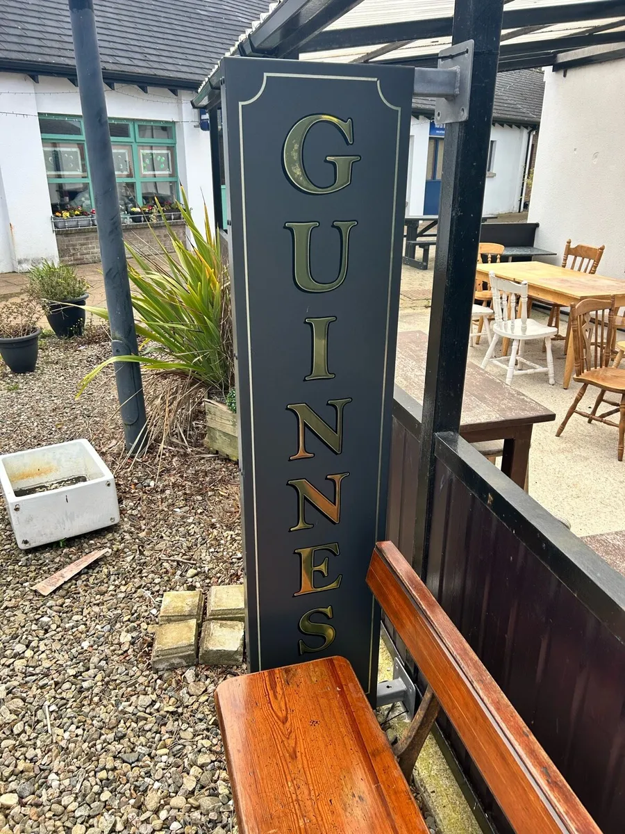 Large Guinness pub sign - Image 2