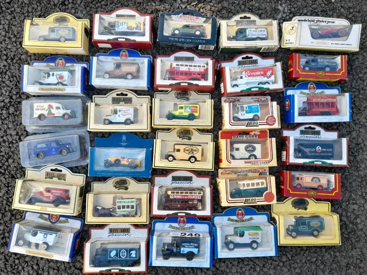 Vintage Die Cast Vehicles - Image 1