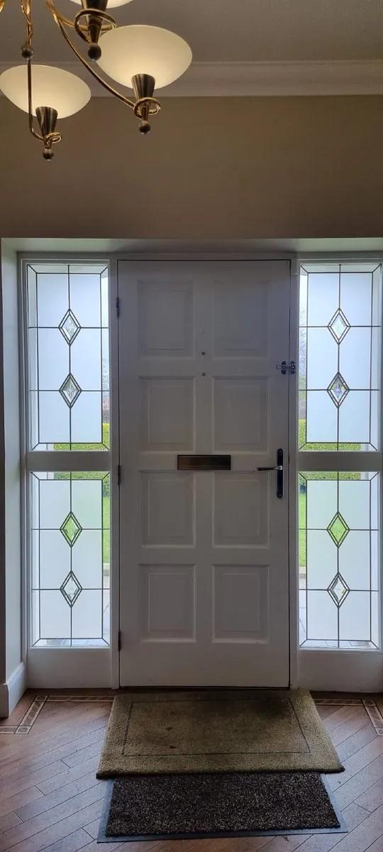 Teak hardwood front door - Image 2