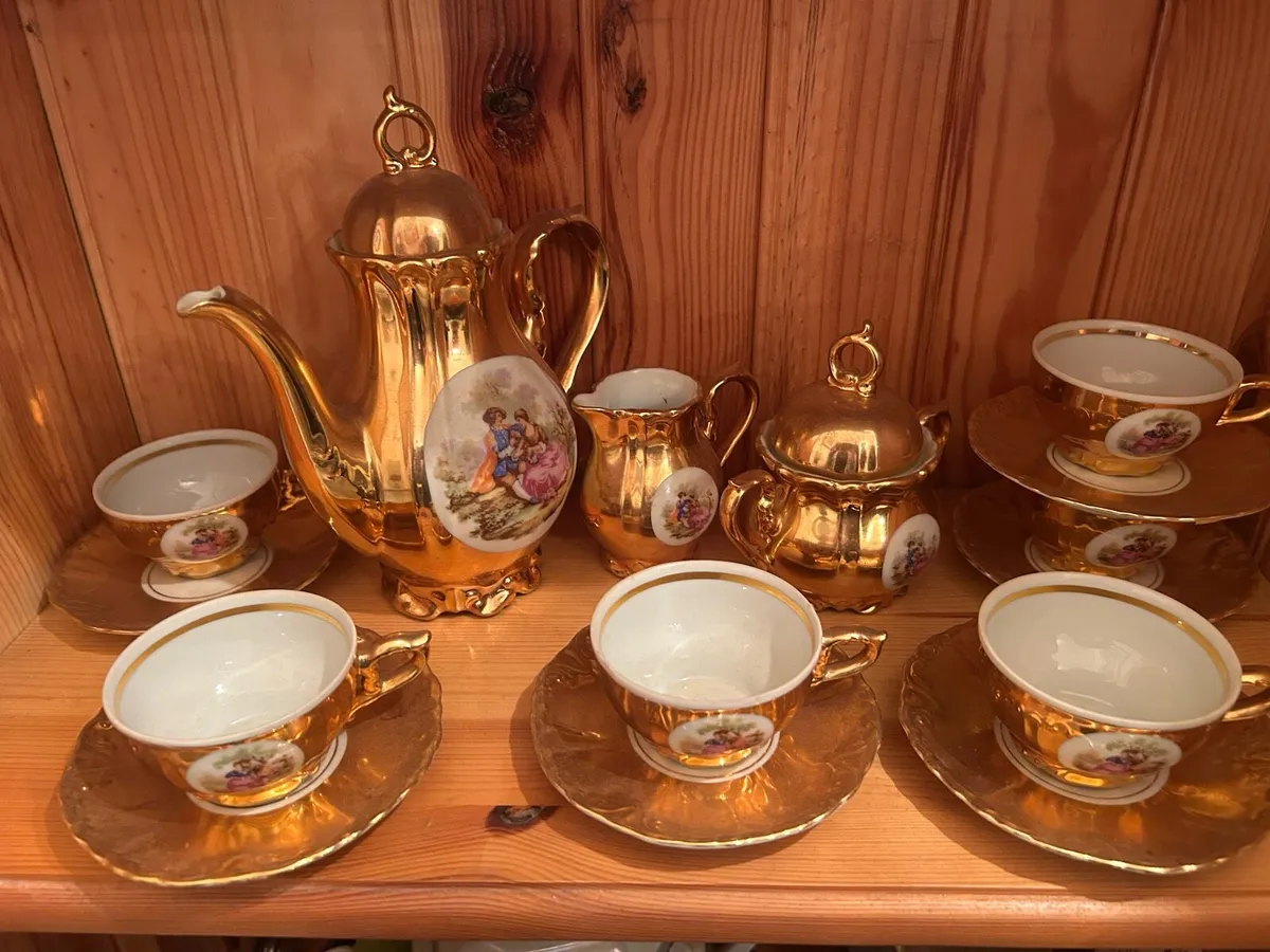 Bondware Antique Demitasse Coffee set - Image 1