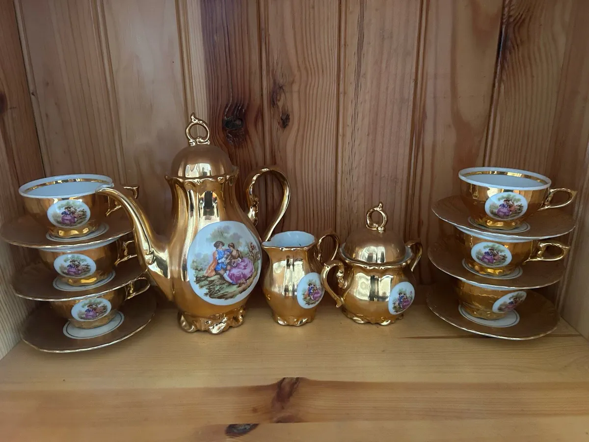 Bondware Antique Demitasse Coffee set - Image 2
