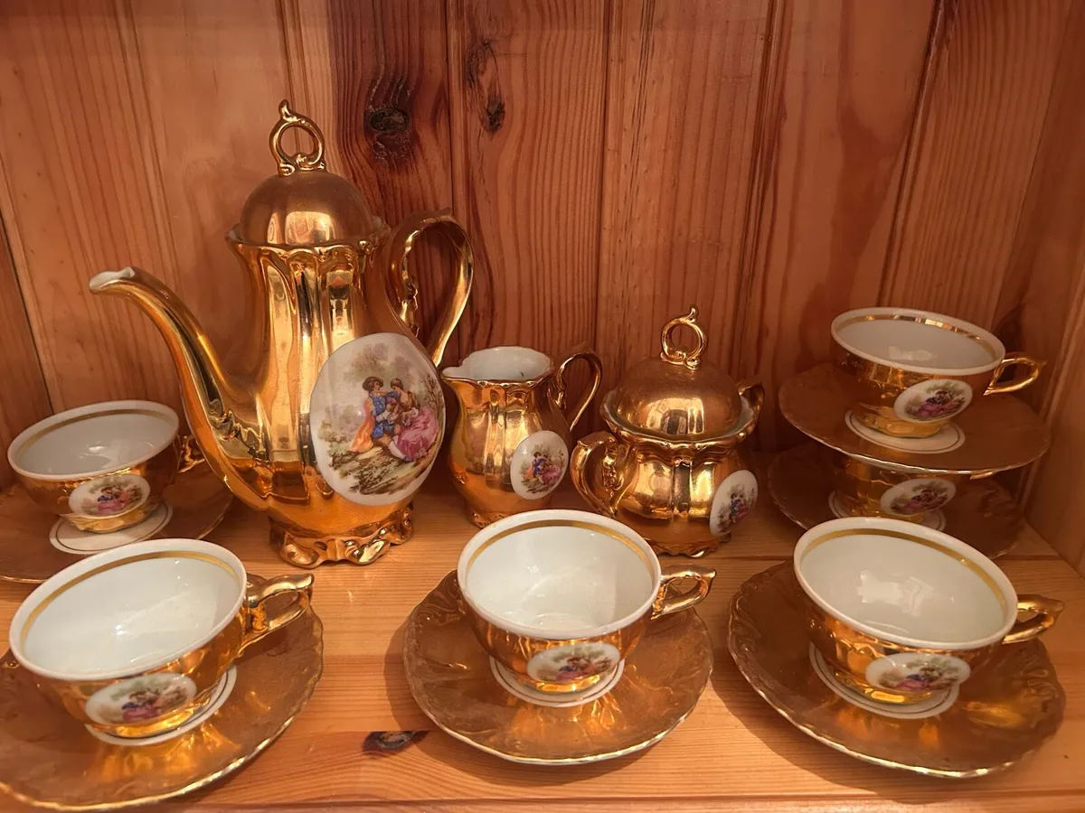 Bondware Antique Demitasse Coffee set - Image 3