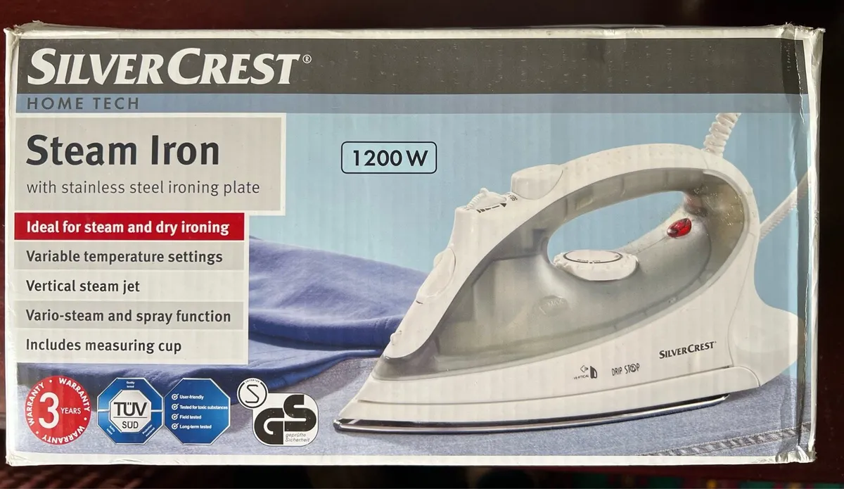 SilverCrest Steam Iron 1200W - Image 1