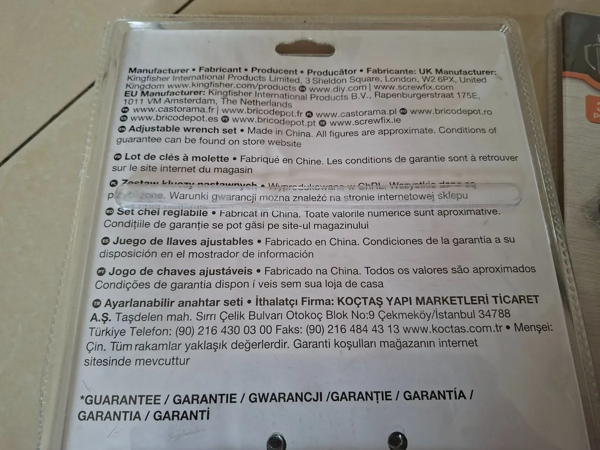 Magnusson Adjustable Spanners - Image 2