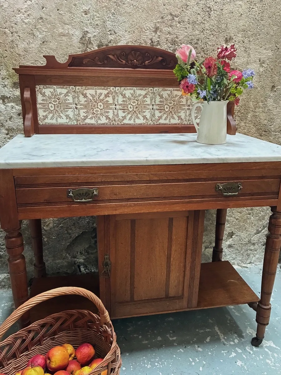 Antique Washstand - Image 1