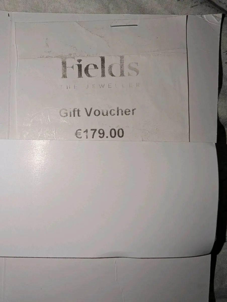 Fields The Jeweller Gift Card - €179 for €120 - Image 2