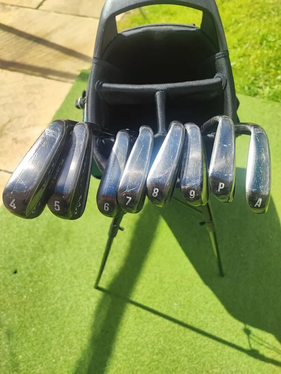 Callaway Apex Ti Fusion Irons 4-PW+AW - Image 1