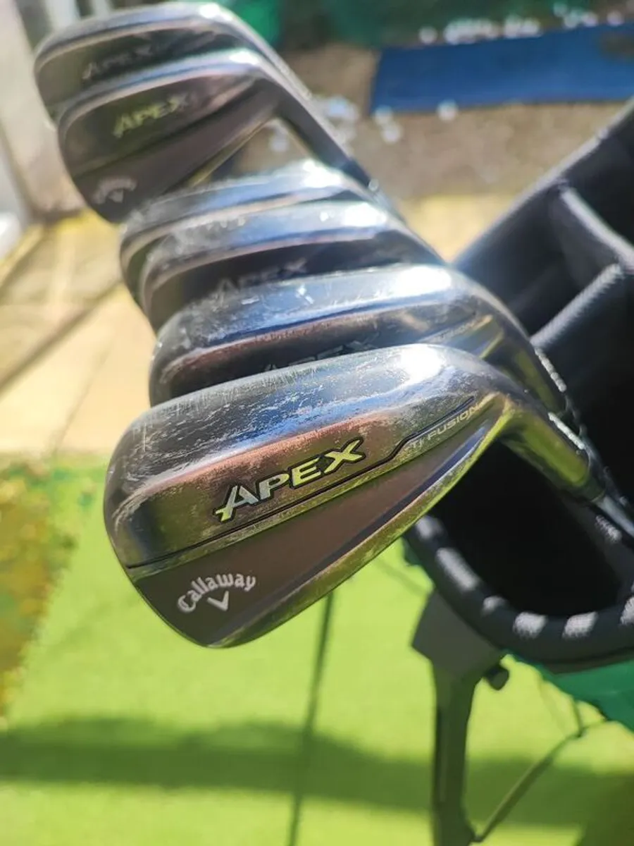 Callaway Apex Ti Fusion Irons 4-PW+AW - Image 2