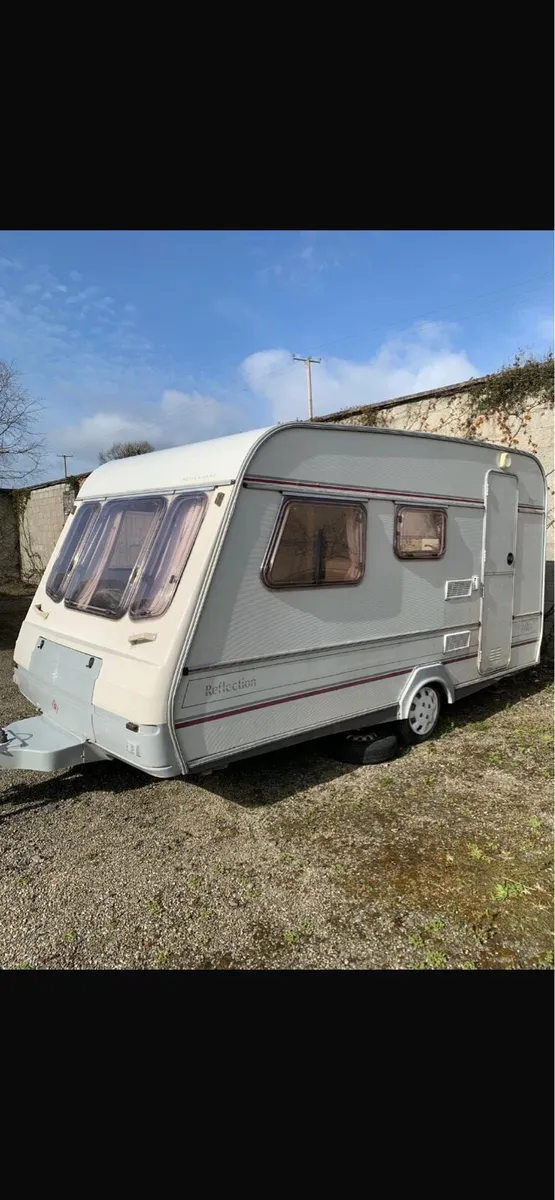 Compass  reflection 4 Bert lightweight Caravan - Image 1