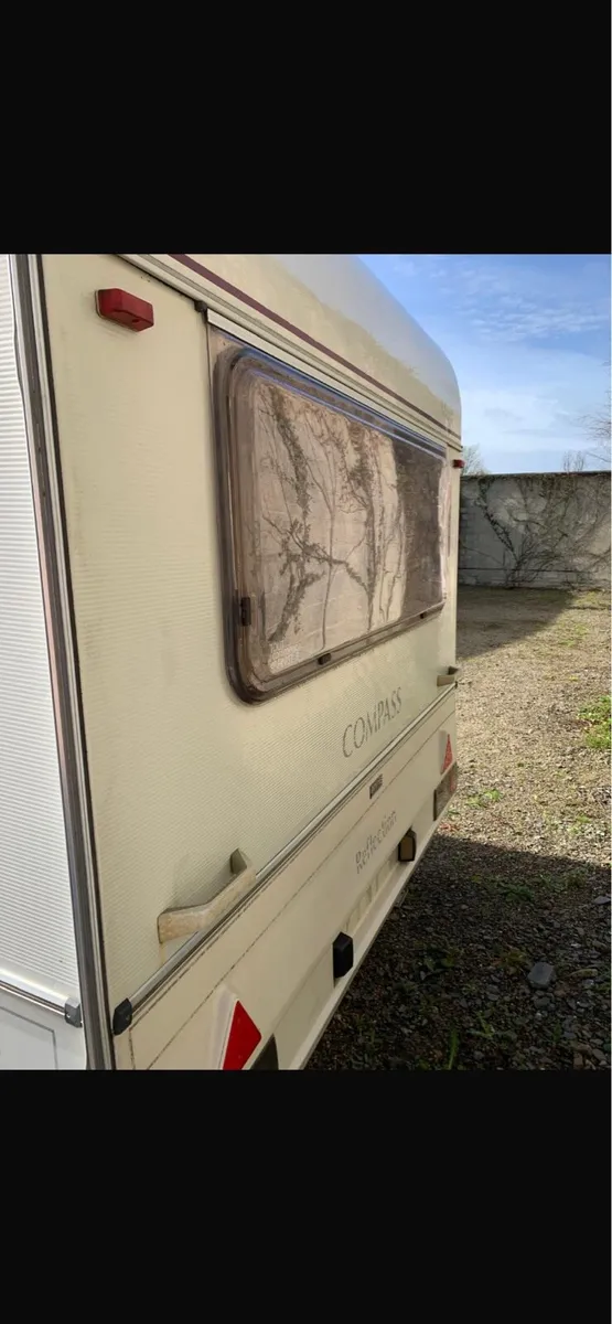 Compass  reflection 4 Bert lightweight Caravan - Image 4