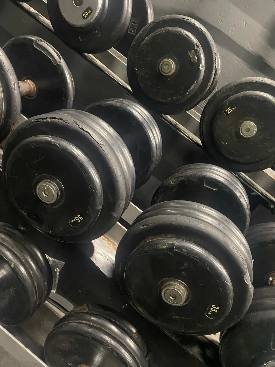 Fully equipped Dumbbell rack - Image 2