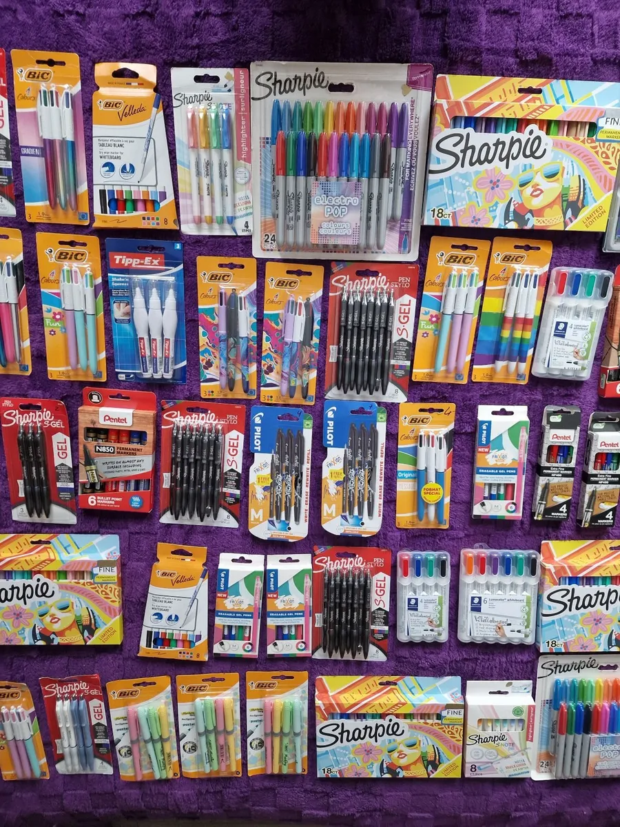Bundle of sharpie, bic,staedtler, pilot pens,marke - Image 3