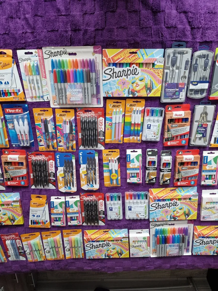 Bundle of sharpie, bic,staedtler, pilot pens,marke - Image 4