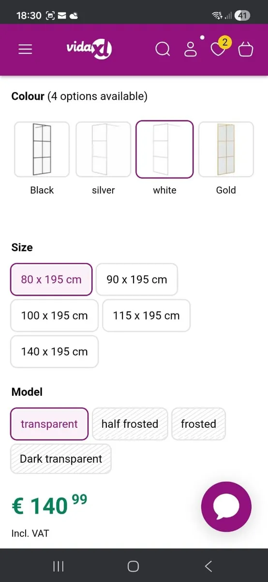 Shower door - Image 2