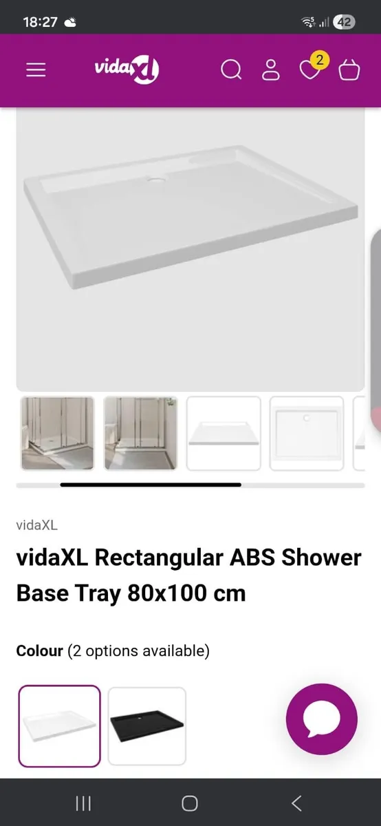 Shower tray - Image 1