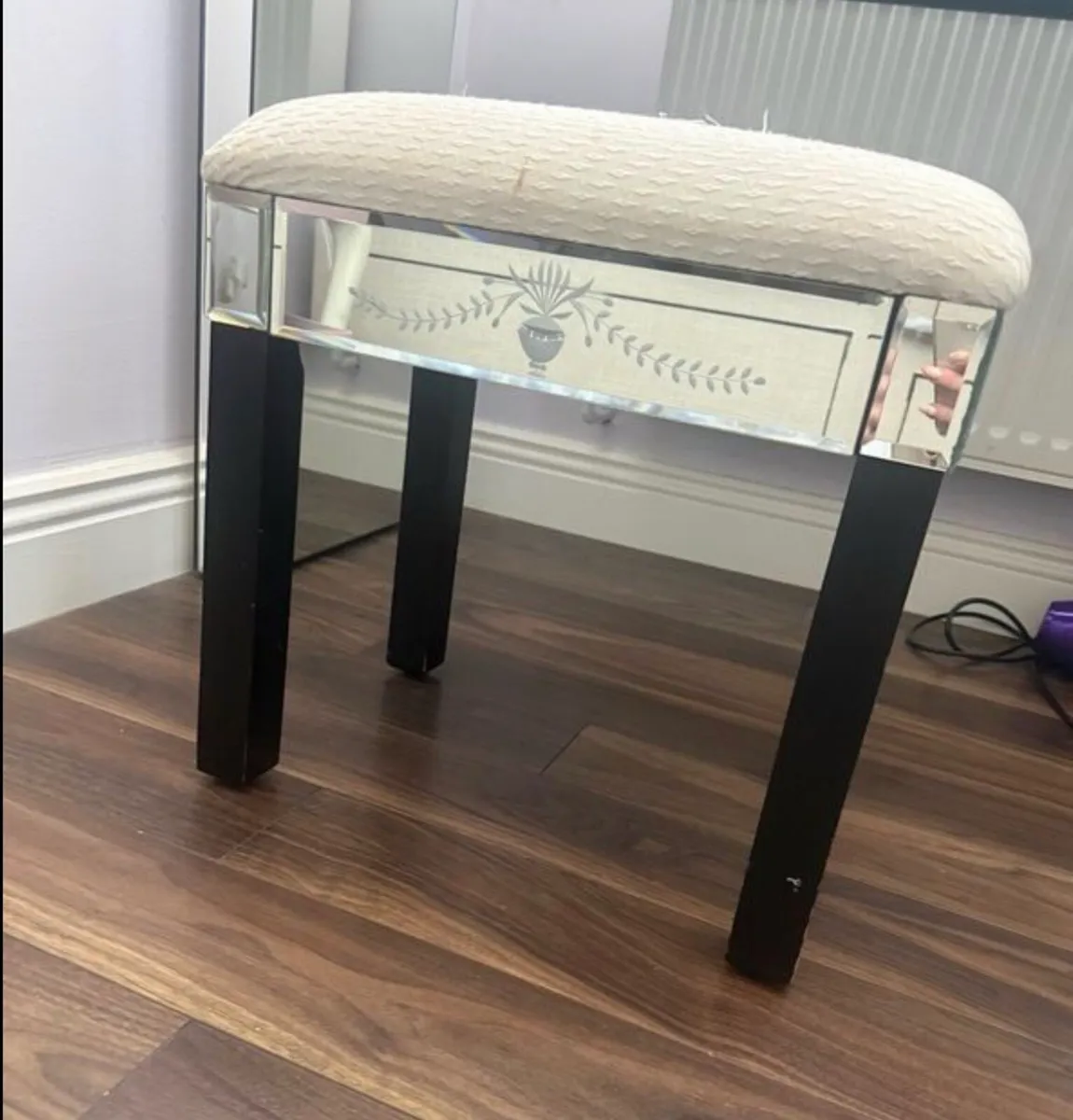 Dressing table mirrored - Image 3