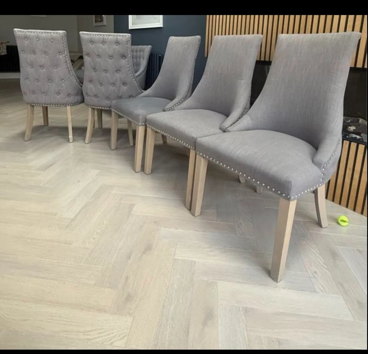 Dining chairs and Bench - Image 1